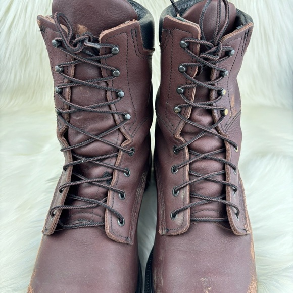 Red Wing Brown Leather Lace-Up Boots. size 11.5 M - Picture 8 of 14